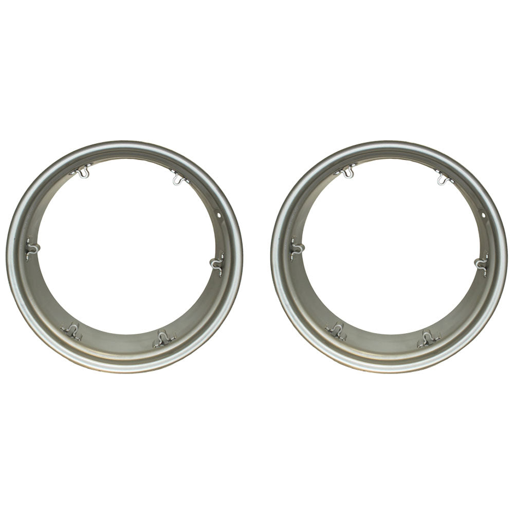 2 WHEEL RIMS 12X28 FOR PART 192290M1 363988R91 672478A AL15369 D9NN1050EA G45710