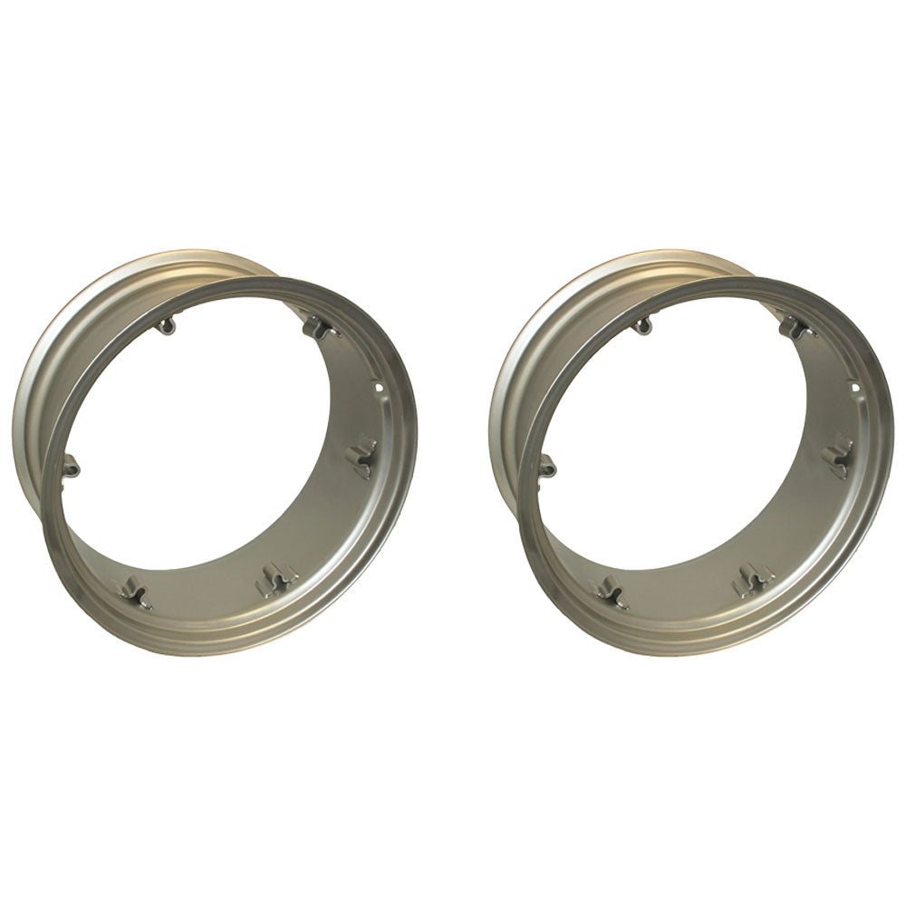 2 WHEEL RIMS 12X28 FOR PART 192290M1 363988R91 672478A AL15369 D9NN1050EA G45710