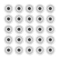 RWH230280 LH Hay Rake Wheels (25) Pack Fits Frontier WR3108 WR3110 WR3112 WR3414