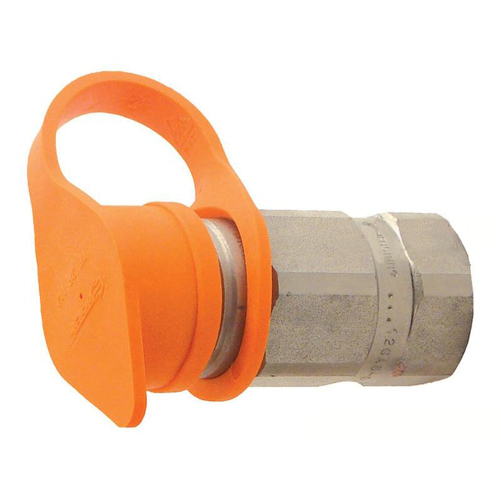 S.113092 Dust Cap 3/4'' Orange Fits Male Flat Face Coupling TF 2FI34