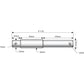 S.11874 Lower Link Implement Pin - Dual (Fits CAT. 1/2)