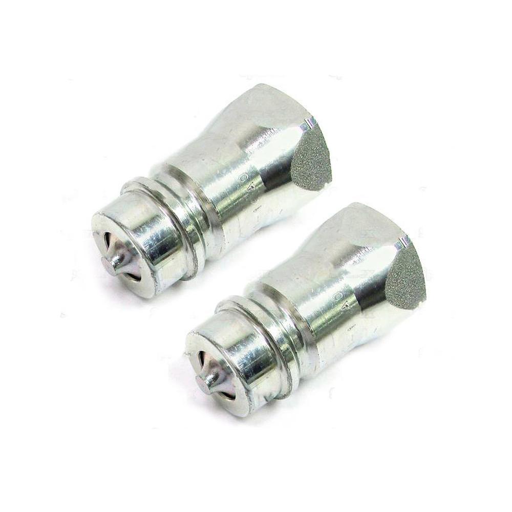 S.118955 COUPLER TIP, POPPET, 1/2 NPT, PK OF 2 Fits Faster S.p.A