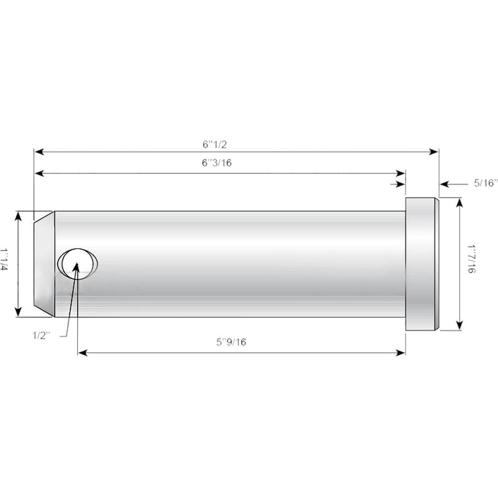 S.12336 Top Link Pin - Standard (Fits CAT. 3), ( ) Fits Ford/New Holland