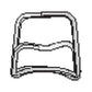 S.128 Lower Link Ball Retaining Clip - Fits Ford/New Holland Dexta, 7630 +