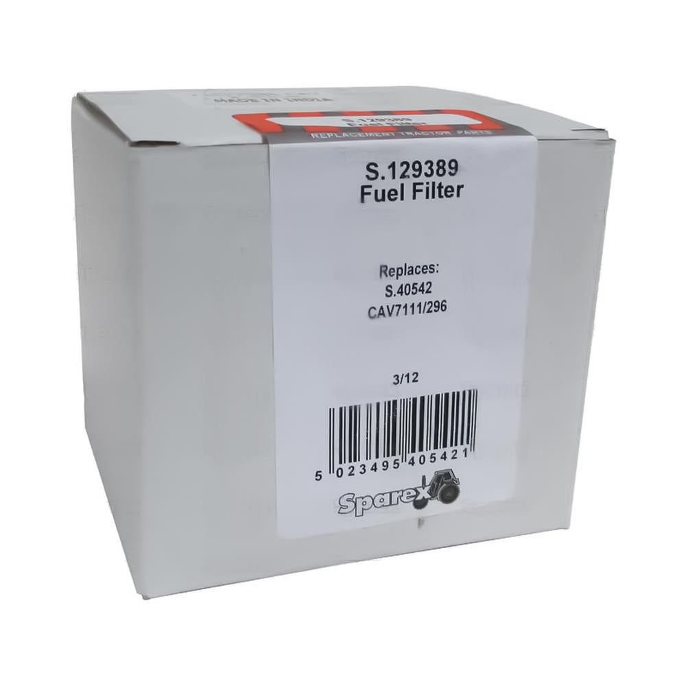 S.129389 Fuel Filter - Element - Fits Ford/New Holland
