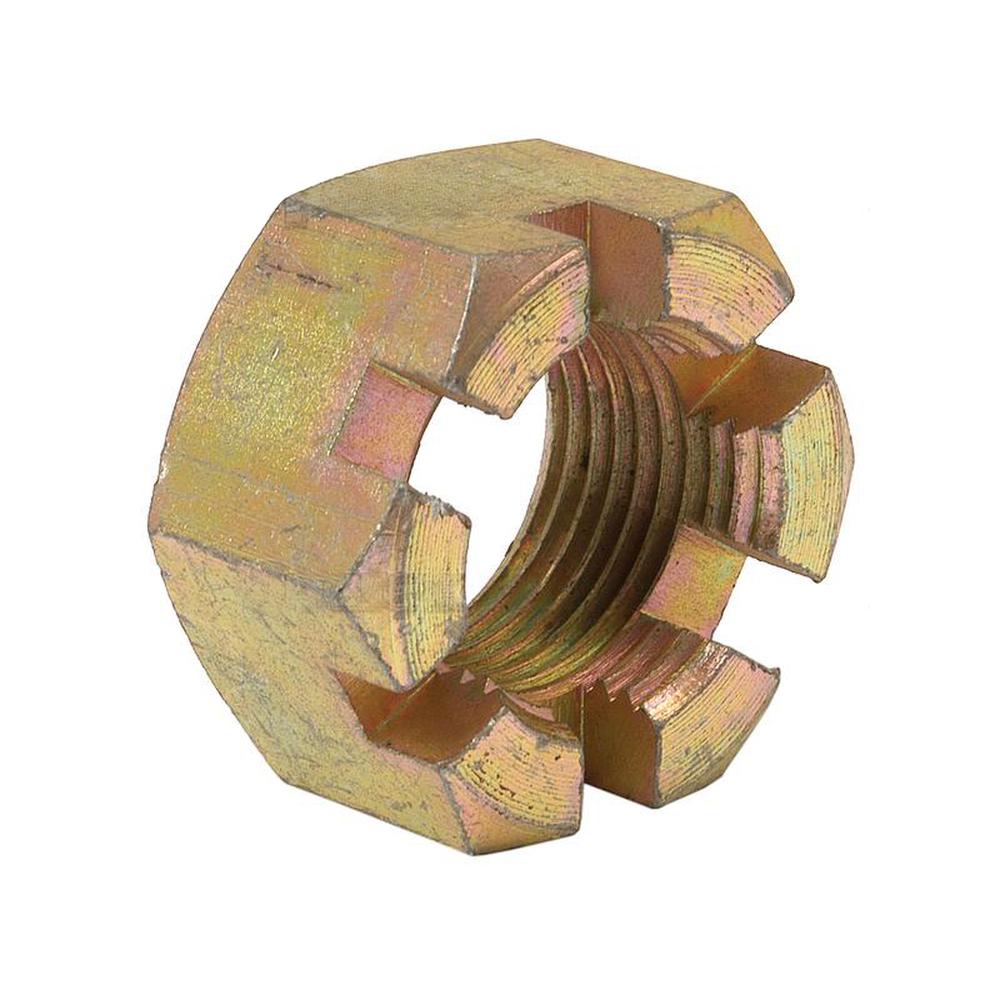 S.12973 Castle Nut, Size: 1'' UNF Tensile Strength: 8.8 Fits Ford/Fits New Holla