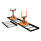 10T Heavy Duty Tractor Splitting Stands with Rails & Safety Locking Bolts