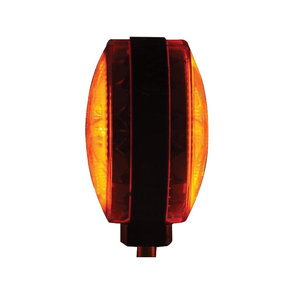 S.151014 Safety Pedestal LED Light, Amber, 12-30V