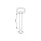 S.15360 Hitch Pin with Chain & Linch Pin, Pin 1 1/2'', Working length: 7 1/2''.