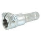 S.15904 PTO Adapter, Length: 165mm (6-1/2'') with Clamp Bolt, Heavy Duty