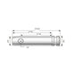 S.231 Top Link Pin - Standard (Fits CAT. 1), ( ) Fits Allis Chalmers