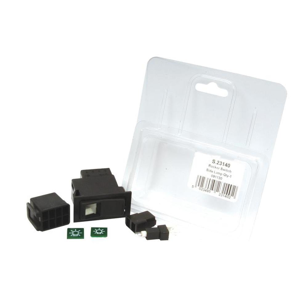 S.23140 Rocker Switch, Main Beam, 3 Position (On/Off) - Fits Case IH