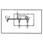 S.23140 Rocker Switch, Main Beam, 3 Position (On/Off) - Fits Ford/Fits New Holla