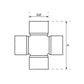 S.2499 Universal Joint - 35 x 94mm (Standard Duty)