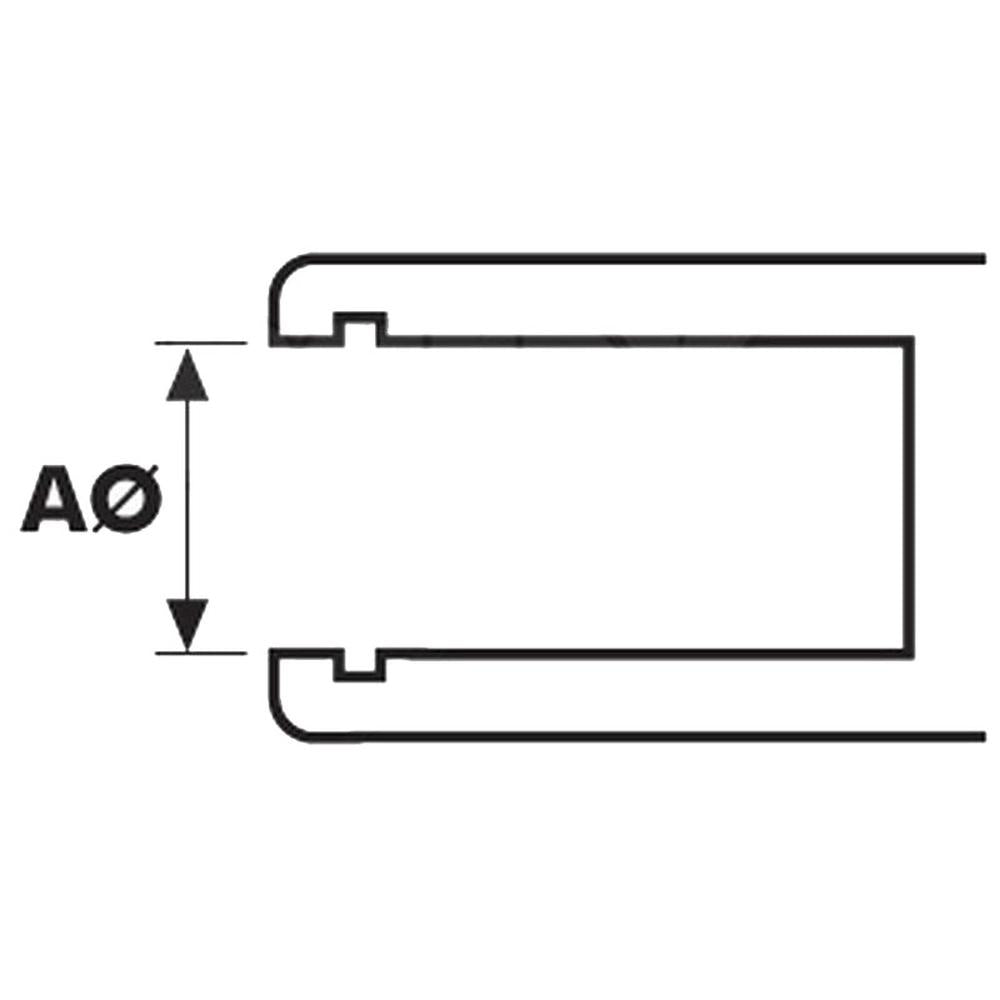 S.2836 Snap Ring, 48mm (Din 472)