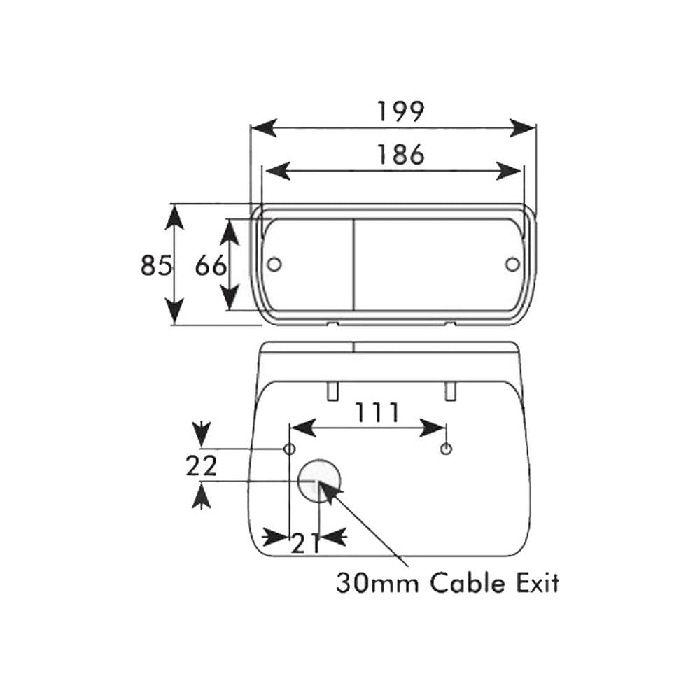S.3229 Light, Front, Combination, Lh Fits Britax