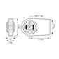 S.3270 Lower Link Weld On Ball End (Fits CAT. 1/2)