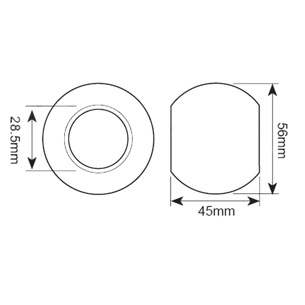 S.33005 Lower Link Ball (Fits CAT. 2/2) Fits Massey Ferguson