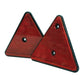 S.3871 Triangle Reflectors (Red) 6'' (2 pcs. Agripak)