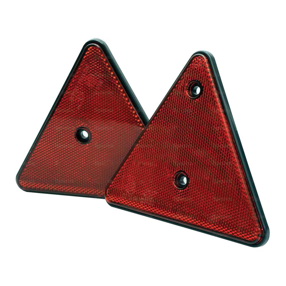 S.3871 Triangle Reflectors (Red) 6'' (2 pcs. Agripak)