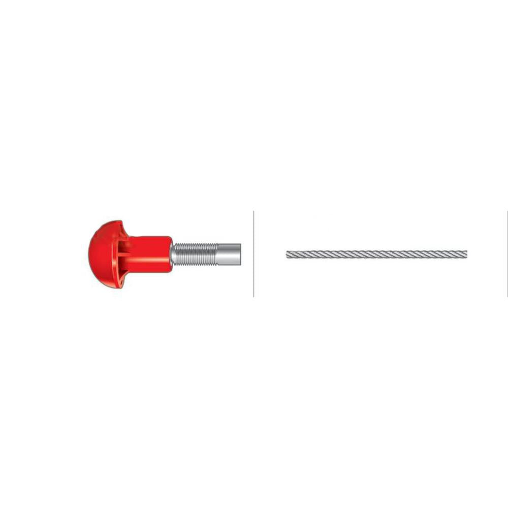 S.41840 Choke Cable - 1545mm, Outer cable length: 1309mm. Fits Massey Ferguson