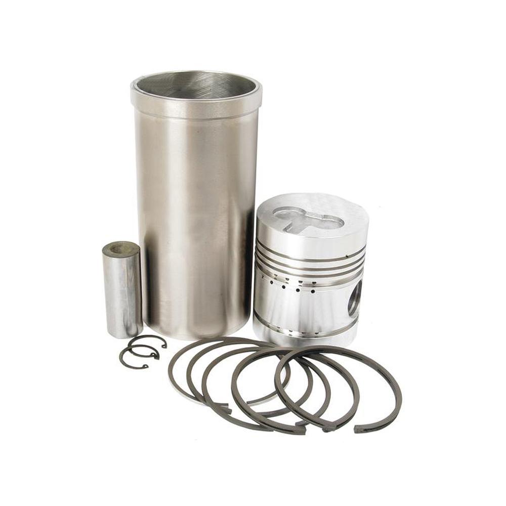 Piston, Ring & Liner Kit Fits Massey Ferguson Replaces 830972M91