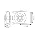 4215 Fits CAT. 3 Lower Link Weld-On Ball End Welding Length 3 15/16''