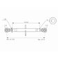 S.4603 Top Link Heavy Duty (Fits CAT.3/3) Ball and Ball, Min mm: 670mm.