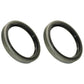 Qty 2: Single Lip Seals 53 x 68 x 10mm Fits Long Replaces 5107908