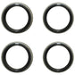 Qty 4: Single Lip Seals 53 x 68 x 10mm Fits Universal Replaces 5107908