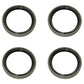 Qty 4: Single Lip Seals 53 x 68 x 10mm Fits Universal Replaces 5107908