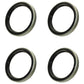 72089340 Four Single Lip Seals 53 x 68 x 10mm Fits Allis Chalmers 5040 Tractor