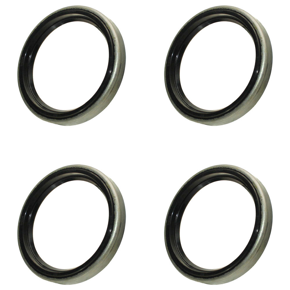 Qty 4: Single Lip Seals 53 x 68 x 10mm Fits Long Replaces 5107908