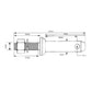 S.5191 Lower Link Implement Mounting Pin (Fits CAT. 2)