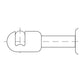 Gas Strut Fits Case-IH Fit Mccormick 485mm Length 205mm 3548042M91