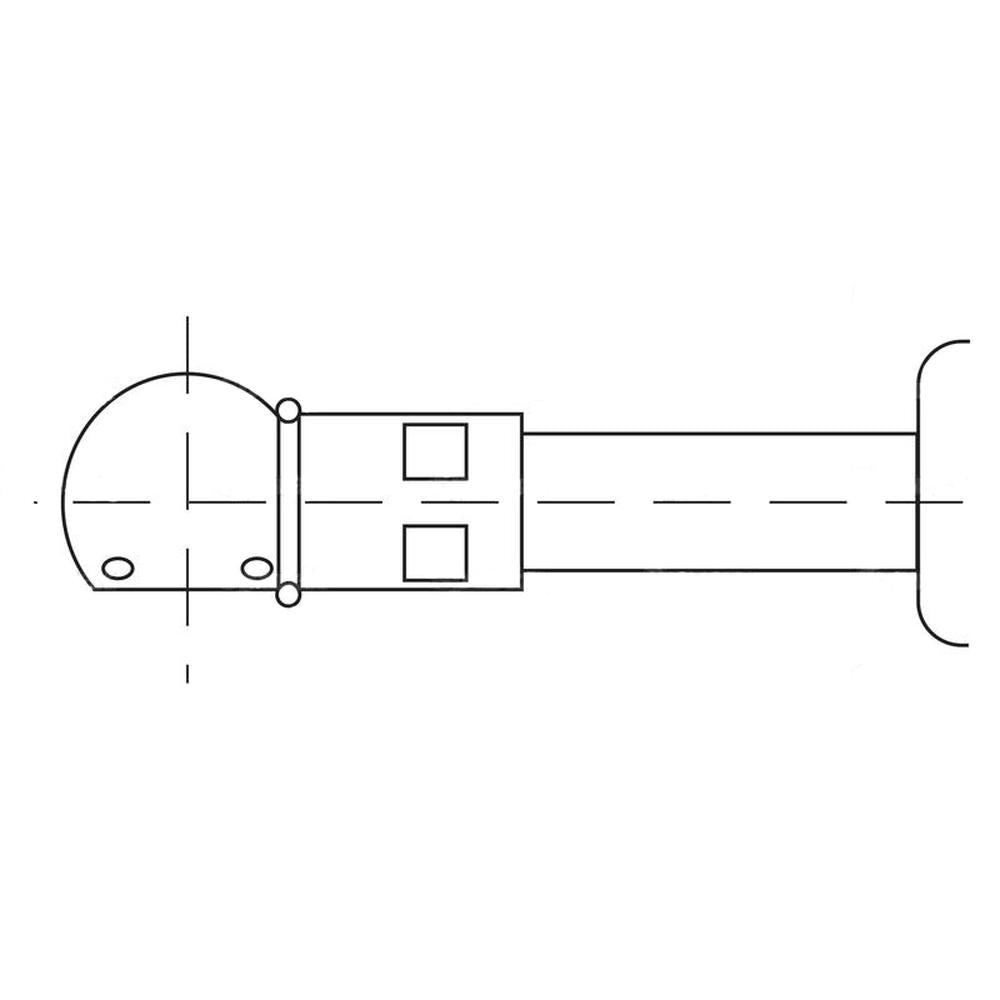 Door Gas Shock Absorber Fits New Holland Replaces 44910474