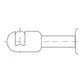 S.54539 Gas Strut 585mm Fits Ford/New Holland T4020 T4030 T4040 TN55 TN60A
