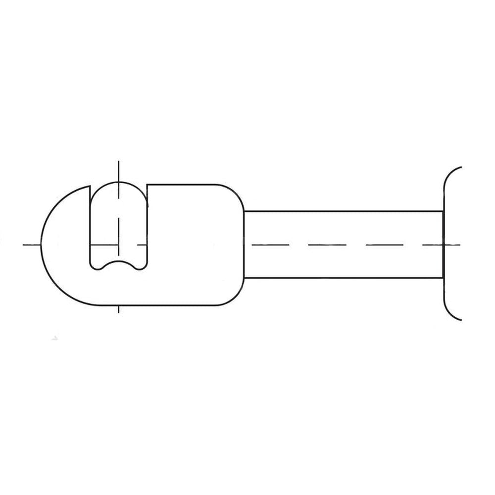 S.54539 Gas Strut 585mm Fits Ford/New Holland T4020 T4030 T4040 TN55 TN60A
