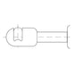S.54539 Gas Strut 585mm Fits Ford/New Holland T4020 T4030 T4040 TN55 TN60A