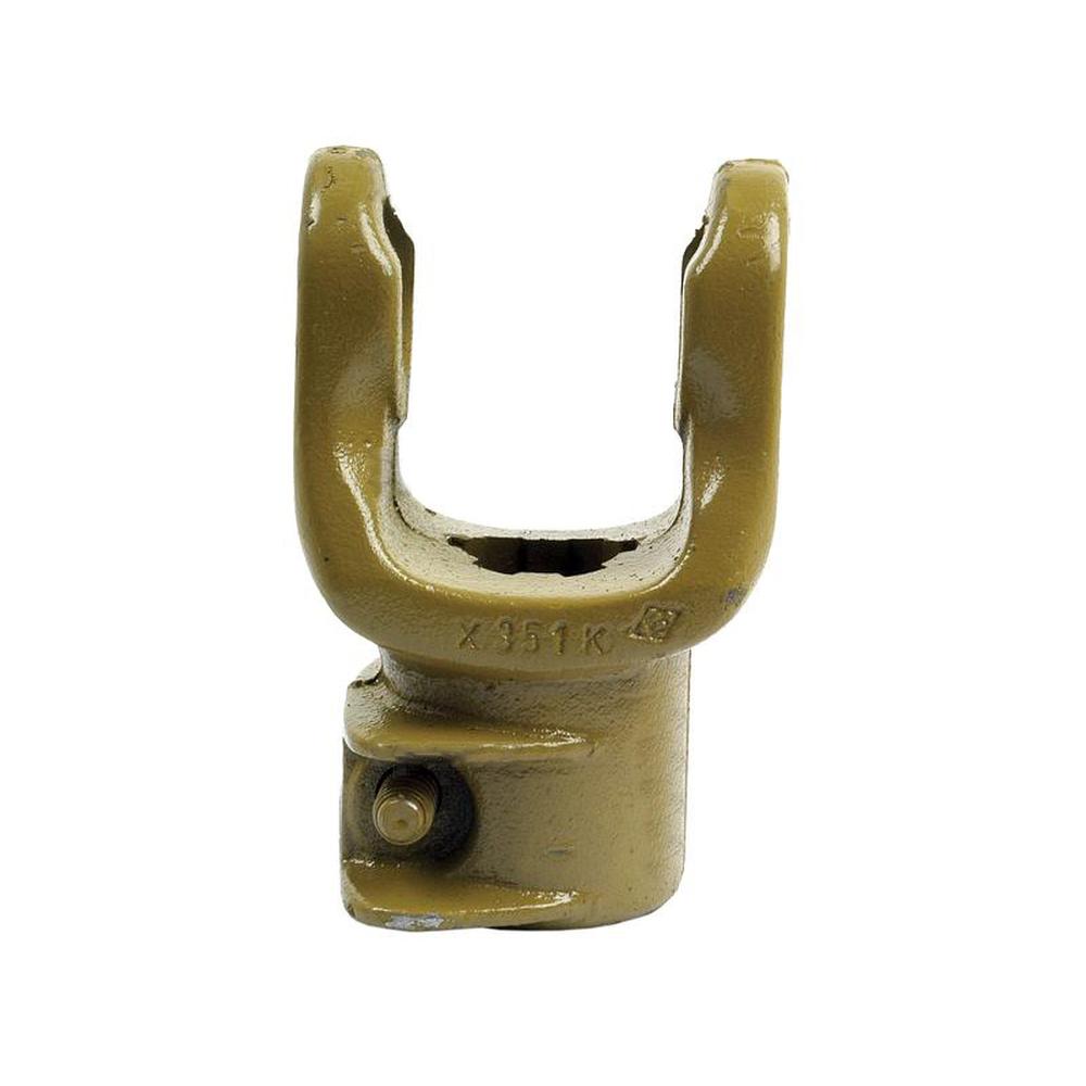 S.6078 PTO Yoke Quick Release (U/J 32x76mm) 1 3/8-6 Spline Fits Howard