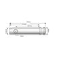 S.69 Top Link Pin - Standard (Fits CAT. 2), ( ) Fits Leyland