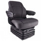 S1999934 Sears Mid Back Seat, Gray Fabric w/Air Suspension - Fits John Deere
