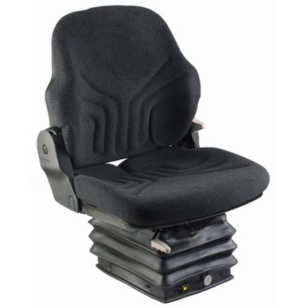 S8301699 Grammer Mid Back Seat, Black Fabric w/Air Suspension Fits International