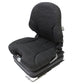 Grammer Low Back Seat for Skid Steers & Forklifts, Black Fabric