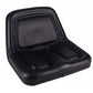 S830619 Bucket Seat, Black Vinyl Fits New Holland