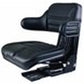 S830685 Wrap-Around Seat, Black Vinyl w/ Mechanical Suspension Fits Ford