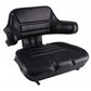 S830804 Wrap-Around Seat, Black Vinyl Fits Case IH