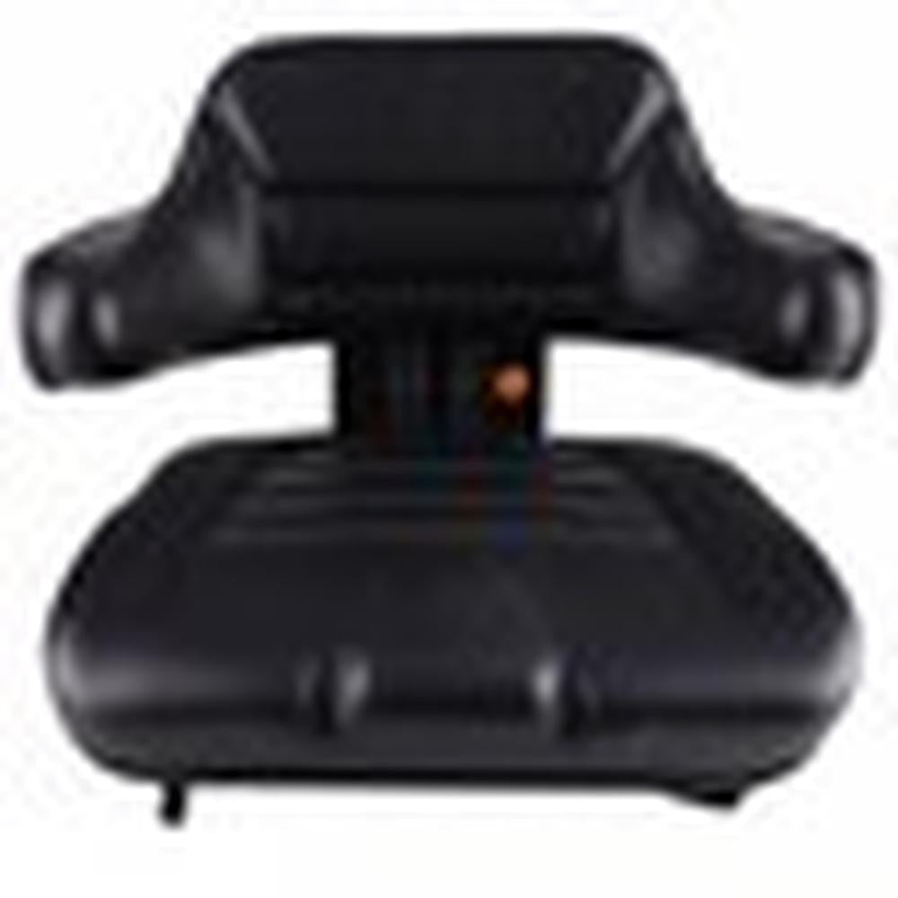 S830804 Wrap-Around Seat, Black Vinyl Fits Case IH
