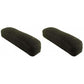 SA830767 Black Fabric Arm Rest Set Fits Case Agri-King Models 1070 1170 1175