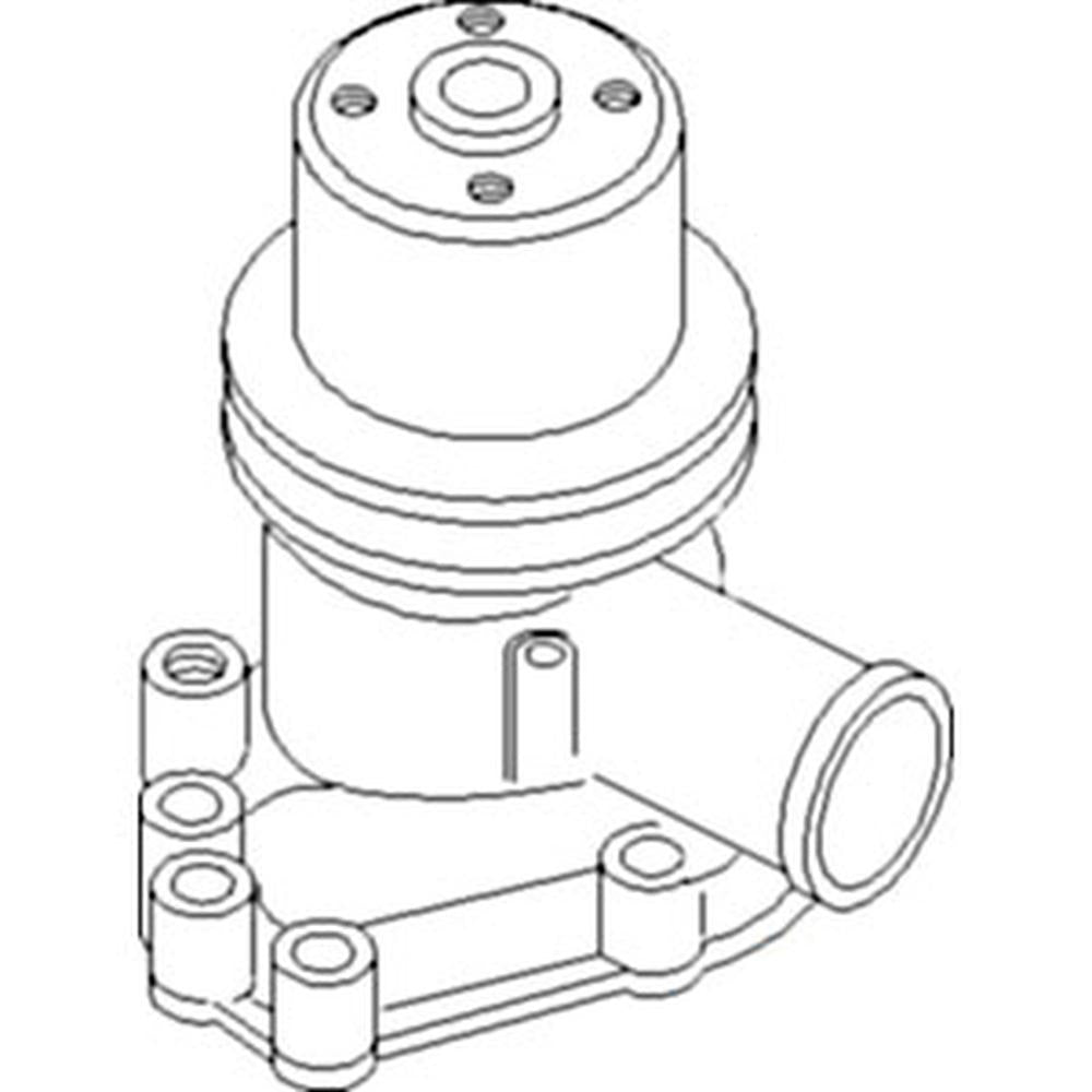 Water Pump Fits Ford Tractor 1510  SBA145016500